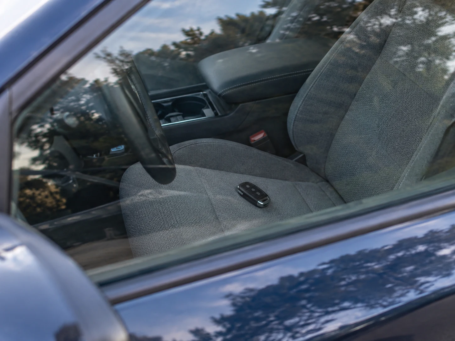 Carro com Chave Esquecida em Cascavel‑PR